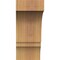 Ekena Millwork 3 1/2"W x 8"D x 8"H Balboa Smooth Knee Brace, Western Red Cedar BRC04X08X08BOA00SWR - alternate 2